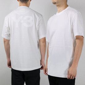 【3月31迄！タイムセール価格！】Y-3 ワイスリー M CLASSIC BACK LOGO SS TEE クラシック バックロゴT クルーネック ロゴ 半袖 Tシャツ メンズ FN3349 Core White