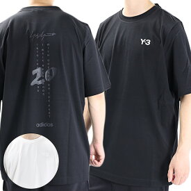 Y-3 ワイスリー U CH1 COMMERATIVE SS TEE Tシャツ クルーネック 半袖 ロゴ コットン100％ スポーティ メンズ HG8796 HG8797