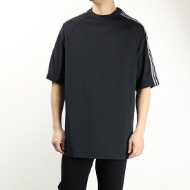 Y-3 ワイスリー 3-STRIPES T-SHIRT Tシャツ 半袖 クルーネック ロゴT コットン シンプル スポーティー メンズ IR6265