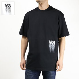 Y-3 ワイスリー GRAPHIC SHORT SLEEVE T-SHIRT Tシャツ 半袖 クルーネック ロゴT コットン シンプル スポーティー メンズ IZ3123 IZ3124