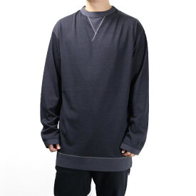 Y-3 ワイスリー U LS TEE PREM Tシャツ 長袖 クルーネック ロンT V字ステッチ オーガニックコットン メンズ IW0082 LaG Onlinestore