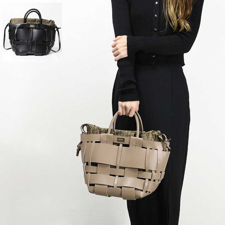 楽天市場】ZANCHETTI ザンケッティ WOVEN SHOPPER TOTE WMSH 735  