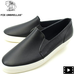 yZ[ zȉztHbNXAuY Xj[J[ Y CV[Y Xb| FOX UMBRELLAS 04M FOX SLIP-ON BLACKyԕisz YOUTUBE_47 special priceBM