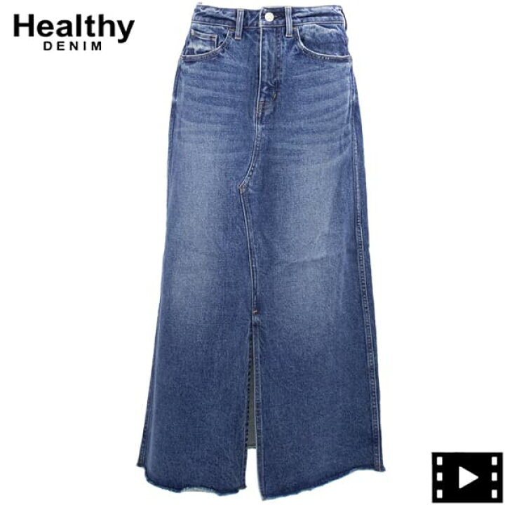 楽天市場 ヘルシーデニム スカート レディース カットオフ デニムスカート Healthy Denim amc Pear Hld ラグラグマーケット