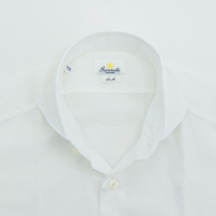 楽天市場】ジャンネット シャツ メンズ カッタウェイ スリムフィット 