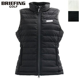 【セール】ブリーフィング ゴルフ ウェア レディース タイオン ダウンベスト BRIEFING GOLF HOLIDAY COLLECTION WS TAION DOWN VEST BRG223W70 BRG【返品交換不可】specialpriceAL