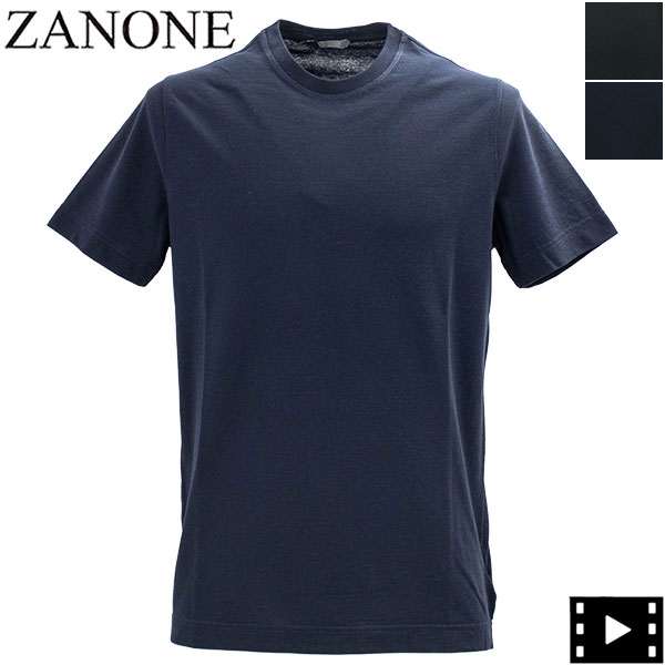ザノーネ Tシャツ メンズ アイスコットン クルーネックTシャツ ZANONE T-SHIRT MC 812597 ZAN ZG380：ラグラグマーケット