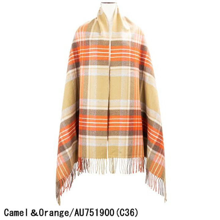 楽天市場】ジョンストンズオブエルガン ストール チェック カシミヤ100  