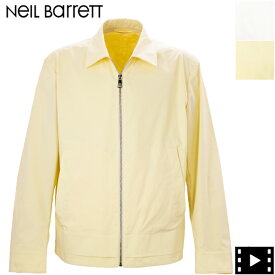 ニールバレット ブルゾン メンズ ジップアップ ドリズラージャケット NEIL BARRETT 4138-161034A037 NBT BOMBER SHIRT