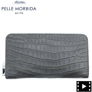 �y�b�������r�_ ���z �N���R�_�C�� ���E���h�W�b�v �����z PELLE MORBIDA PMO-CRS010A PMO CHACOAL GRAY