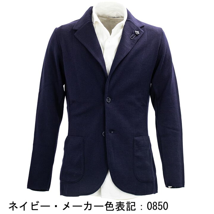 楽天市場】ラルディーニ ジャケット メンズ ウール シングル ニット 