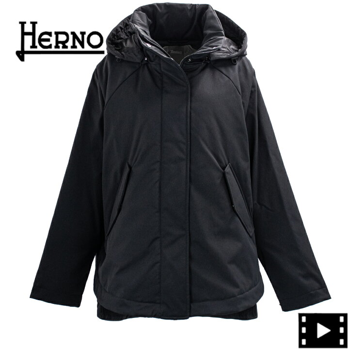 楽天市場】ヘルノ ダウン レディース ラミナー フーテッドコート HERNO 