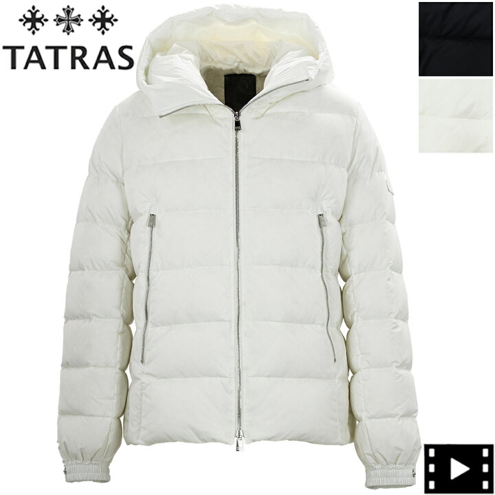 楽天市場】タトラス ダウン メンズ ナイロン フードデッド ダウン 