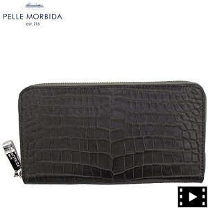 �y�b�������r�_ ���z �N���R�_�C�� ���E���h�W�b�v �����z PELLE MORBIDA PMO-CRS010A PMO CHACOAL GRAY