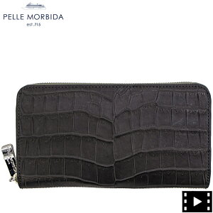 �y�b�������r�_ ���z �N���R�_�C�� ���E���h�W�b�v �����z PELLE MORBIDA PMO-CRS010A PMO CHACOAL GRAY