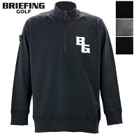 ブリーフィング ゴルフ ウェア メンズ プレーンニットハーフジップ BRIEFING GOLF MS PLANE KNIT HALFZIP…