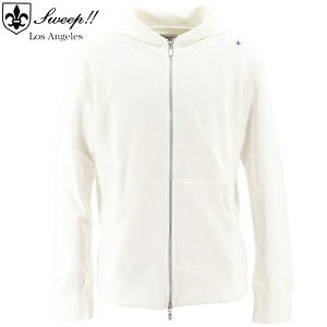 �X�E�B�[�v ���T���[���X �p�[�J�[ �����Y �W�b�v�A�b�v �p�[�J�[ Sweep!! LosAngeles WHITE ZIP UP PARKER / SL180001 SWP �i�z���C�g�j