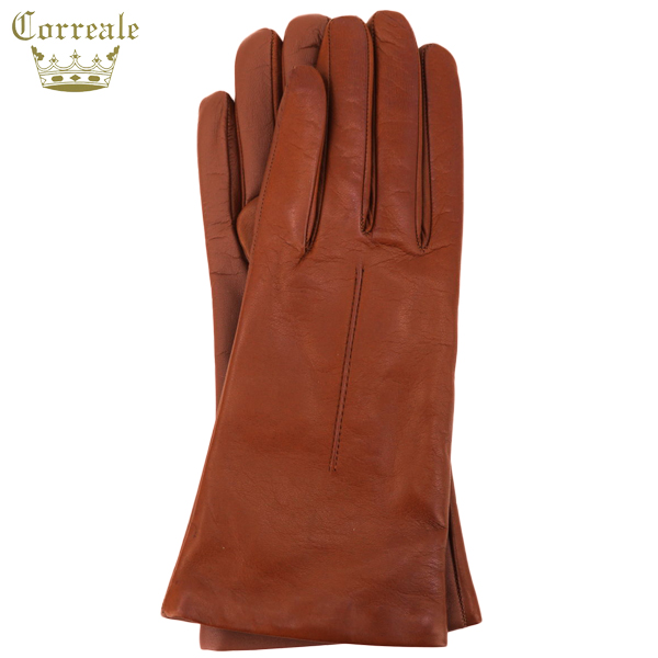 コレアーレグローブス 手袋 レディース シープスキン タッチパネル対応 グローブ 手袋 Correale gloves CRL-0110 CRG（キャメル） レディース手袋