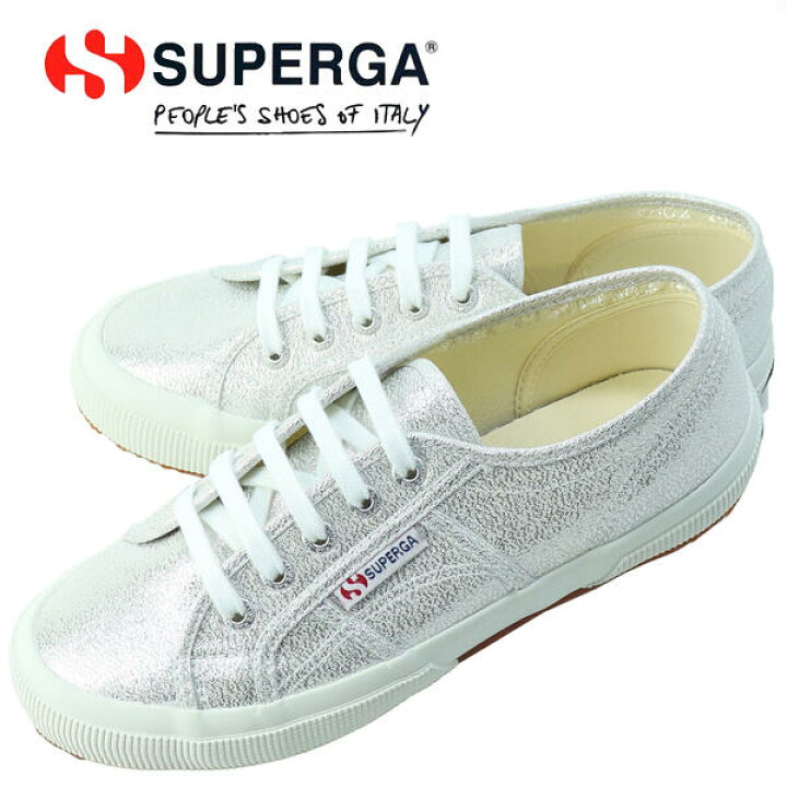 楽天市場 セール スペルガ スニーカー レディース Fantasia ラメスニーカー Superga S0010 2750 Lame W 3901 Grey Silver シルバー 送料込 返品交換不可 Special Priceal ラグラグマーケット