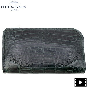 �y�b�������r�_ �N���b�`�o�b�O �N���R�_�C�����U�[ �N���b�`�o�b�O PELLE MORBIDA PMO-CR015 GRN �i�O���[���j EXLT