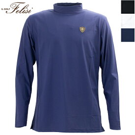 【セール 半額以下】フェリージゴルフ ウェア メンズ カンクリーニ ロングスリーブ ハイネックシャツ Felisi GOLF MS LS CANCLINI HIGHNECK SHIRT FLG631M07 FLG【返品交換不可】special priceBM