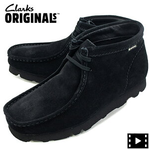 N[NX IWiY u[c Y SAebNX XG[h r[u[c CLARKS ORIGINALS WALLABEE BOOTS GTX CLK 26173318 BLACK SUEDE