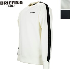 ブリーフィング ゴルフ ウェア メンズ サイドロゴライン クルーネック BRIEFING GOLF MS SIDE LOGO LINE CREW NECK BRG241M39 BRG