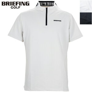 u[tBO St EFA Y lbNS n[tWbvVc BRIEFING GOLF MS NECK LOGO HALFZIP SHIRT BRG251M45 BRG