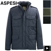 楽天市場】ASPESI アスペジ（カラーネイビー）（メンズファッション 