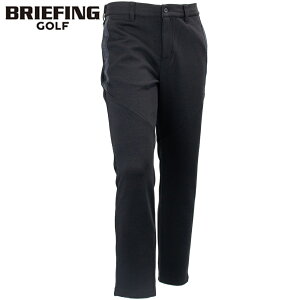 u[tBO St EFA Y EH[ S Cpc BRIEFING GOLF MS WARM LOGO LINE PANTS BRG253M40 BRG 010 BLACK