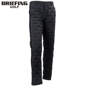 u[tBO St EFA Y nCubh_Epc BRIEFING GOLF MS HYBRID DOWN PANTS BRG253M57 BRG 010 BLACK