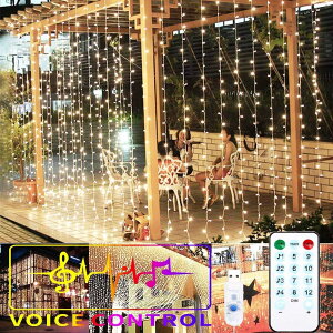 AuelifeJ[eCg 300led(EH[zCg)3m×3m 4ނ̉y8ނ̏Ɩ[h USB p[hzCgtFA[ 烉Cg d v p[eB[  EBhEK[f[