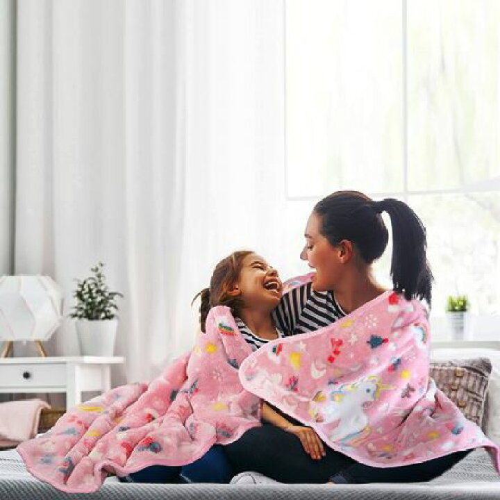 楽天市場 Forestar光る毛布 ユニコーン ピンク New ソフト 輝く魔法のブランケット 約127cm 約152cm クリスマス キッズ プレミアムスーパーソフト 誕生日 クリスマス かわいい 女の子 La Gracia