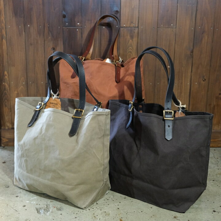 楽天市場】VASCO ヴァスコ【VS-264】【CANVAS×LEATHER TRAVEL TOTE BAG 