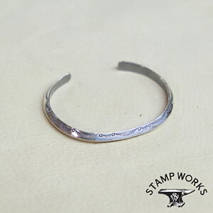 STAMP WORKS X^v[NXySWB-002zyTriangle Bangle Slim 2zgCAOoOX ANZT[ SILVER925 nhCh