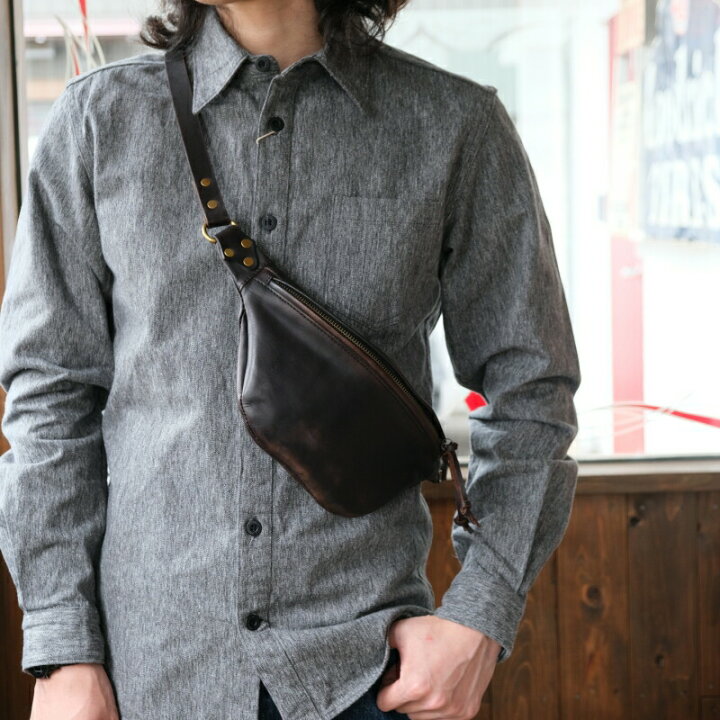楽天市場】VASCO ヴァスコ【VS-242L】【LEATHER WAIST BAG -SMALL 