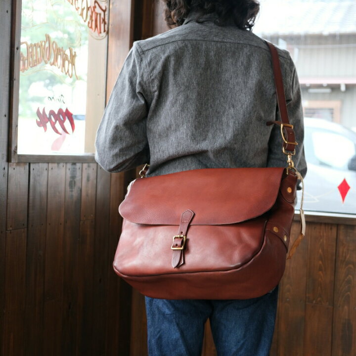 楽天市場】VASCO（ヴァスコ）【VS-248L】【LEATHER POSTMAN SHOULDER 