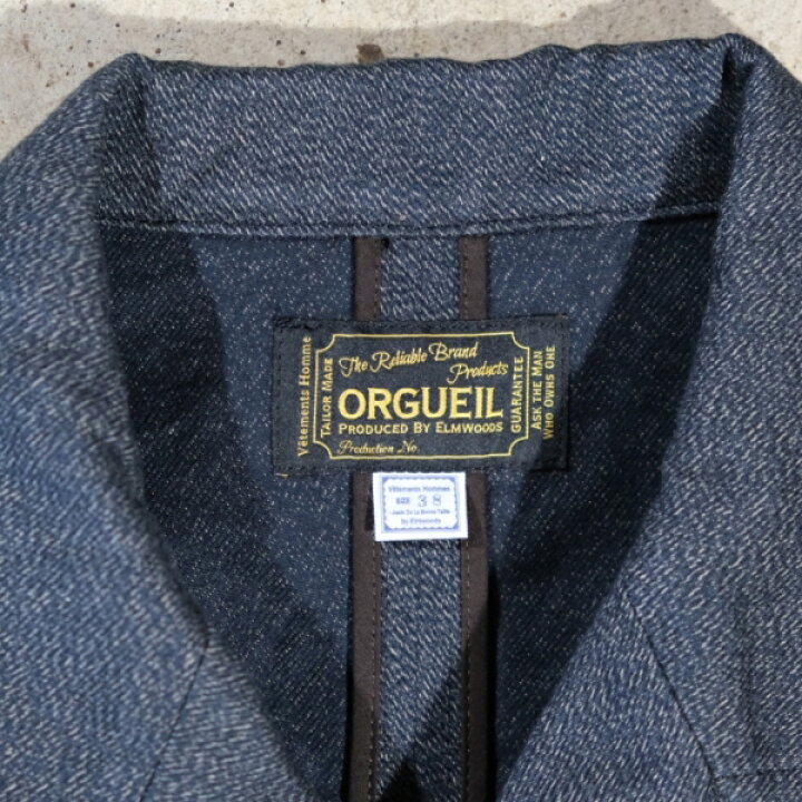 楽天市場】ORGUEIL オルゲイユ【OR-4012】【Sack Jacket】サック 