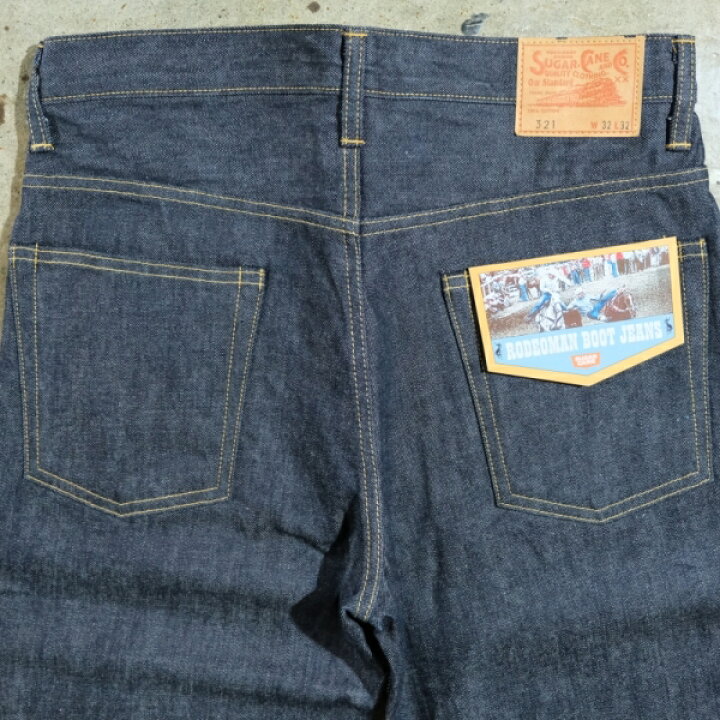 楽天市場】SUGAR CANE シュガーケーン【SC42321】【14oz. DENIM BOOT 