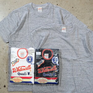 WHITESVILLE �z���C�c�r���yWV73544�z�y2-PACK T-SHIRT�z2�p�b�NT�V���c �N���[�l�b�N���nT�V���c �_�u���l�b�N�o�C���_�[ 2���g ���{��