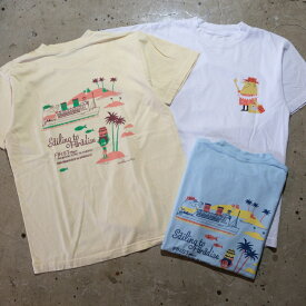 SUNSURF サンサーフ【SS79386】【S/S T-SHIRT ”SAILING TO PARADISE” BY 柳原良平 with MOOKIE】アンクルトリス プリントTシャツ MADE IN USA