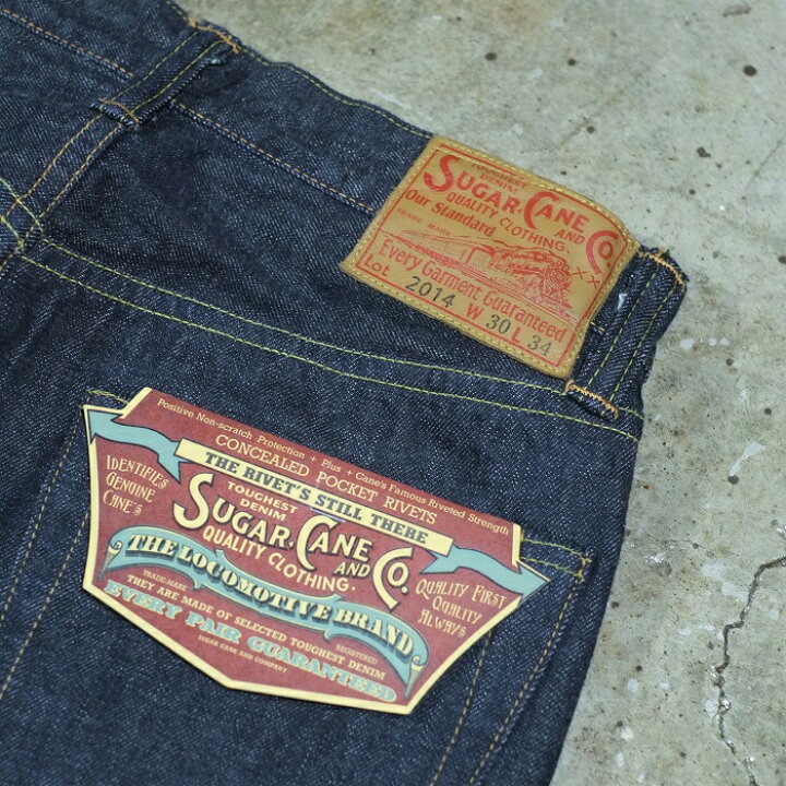 楽天市場】SUGAR CANEシュガーケーン【SC42014】【12oz. DENIM 1947 
