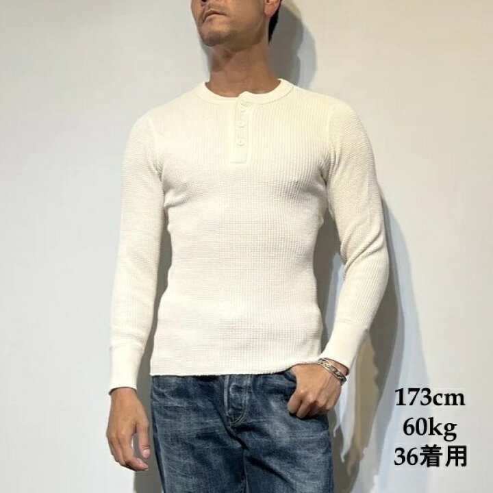 VALLAD V.HENRY NECK L/S ホワイト iO着用 サーマル Vallad V HENRY 