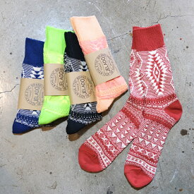 JELADO ジェラード【SALEM SOX】セーラムソックス　JELADO ATHLETIC BRAND ブーツソックス ネイティブ柄