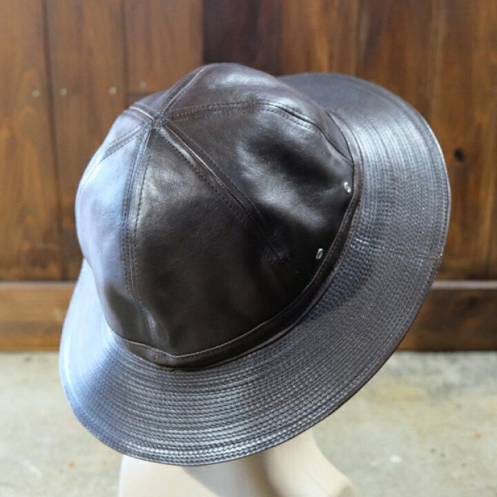 楽天市場】Mr.FATMAN ミスターファットマン【LEATHER FATIGUE HAT 