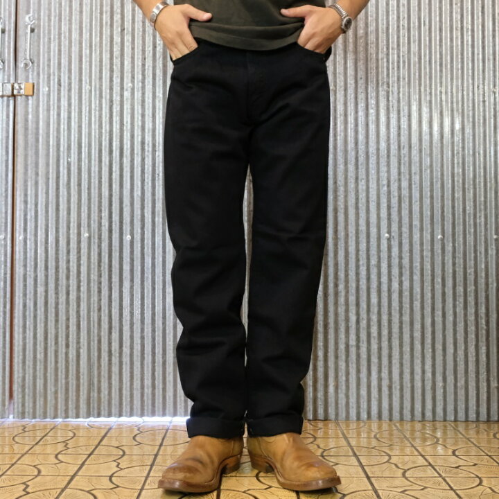 楽天市場】TCB jeans ティーシービージーンズ【505 BKBK】テーパード 