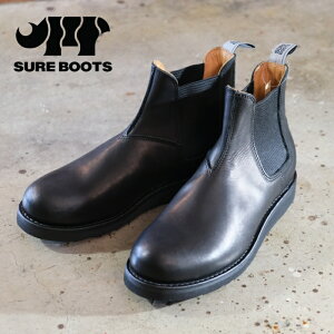 SURE BOOTS �V���A�u�[�c�yWILSON�z��OIL BLK/COW �� �E�B���\�� �T�C�h�S�A�u�[�c �t���b�g�\�[�� ���v