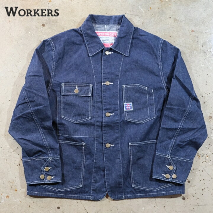 楽天市場】WORKERS ワーカーズ【SUPER BIG CAT Railroad Jacket 