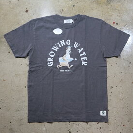 Freerage フリーレイジ【225BC798-D】【フェードアウトTシャツ】≪GROWING≫ コットン100％ 日本製