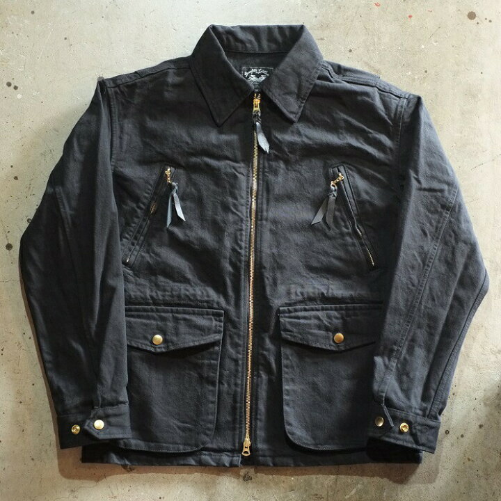 Langlitz Leathers ブラック フリースジャケット でかす Sサイズ